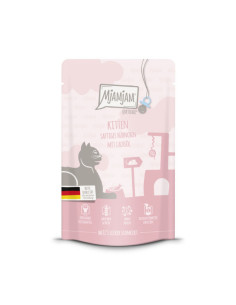 MJAMJAM KITTEN Kurczak z olejem z łososia 125g saszeta...