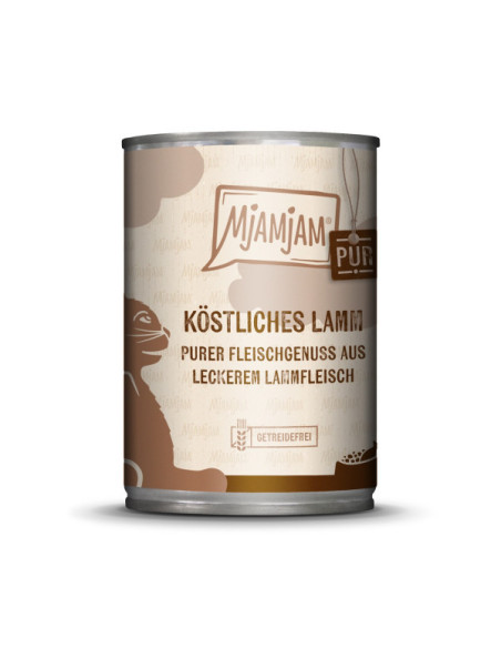 MJAMJAM PURE Jagnięcina 400g dla kota