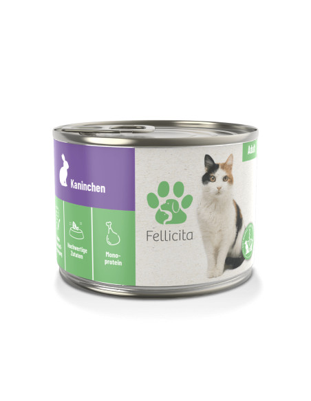 Fellicita Cat - Pure Kaninchen - królik 200g