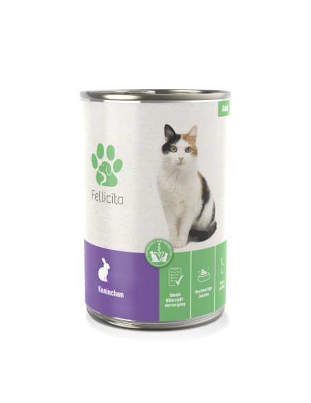 Fellicita Cat - Pure Kaninchen - królik 400g