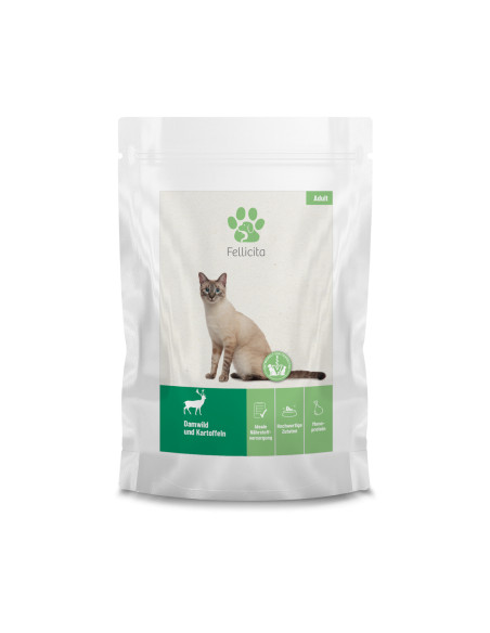 Fellicita Cat - Drób, serca, morela 95g