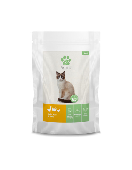 Fellicita Cat - Kurczak, indyk i gęś 6x95g