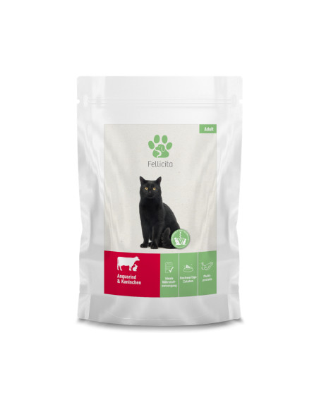 Fellicita - Wołowina Angus z królikiem 6x95g