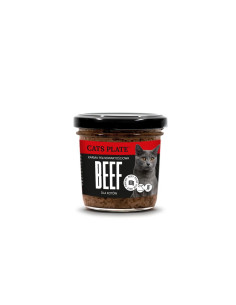 Cats Plate Beef - Wołowina, Indyk 100g