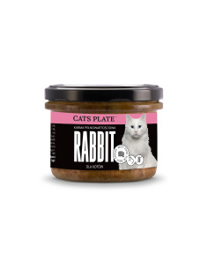 Cats Plate Rabbit - Królik, indyk 180g