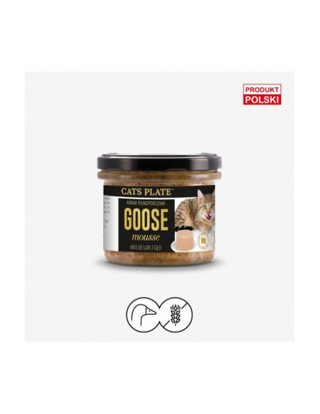 Cats Plate Goose mousse - mus z gęsi 100g