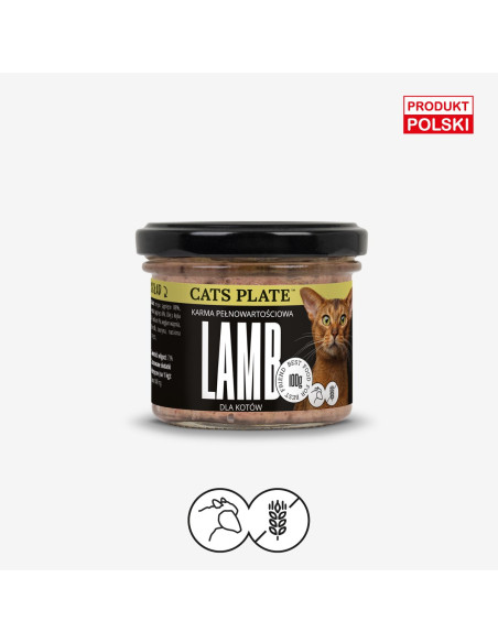 Cats Plate Lamb - Jagnięcina 100g