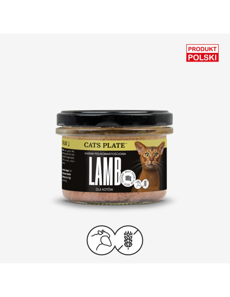 Cats Plate Lamb - Jagnięcina 180g