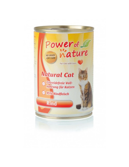 Power of Nature Natural Cat - wołowina 400 g