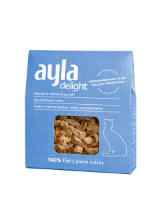 Ayla Cat Filet z piersi indyka- Liofilizowany 28g