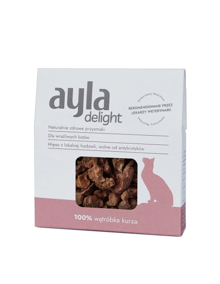 Ayla Cat Wątróbki kurze Origin - Liofilizowane 28g