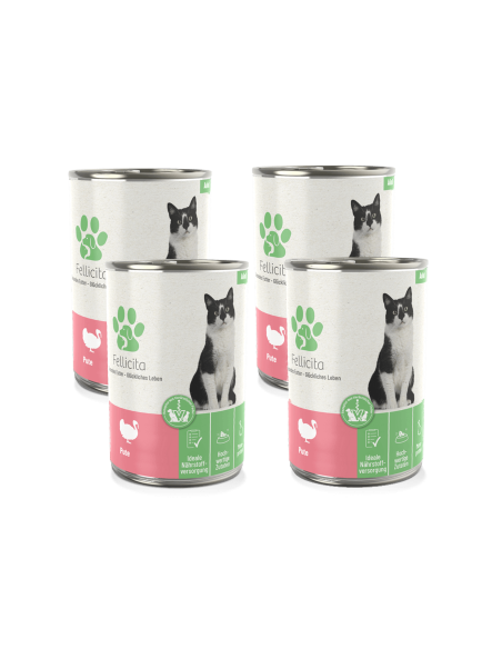 Fellicita Cat - Pure Turkey - indyk 4x400g